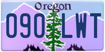 OR license plate 090LWT