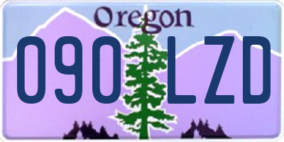OR license plate 090LZD