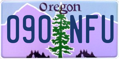 OR license plate 090NFU