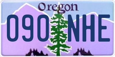 OR license plate 090NHE