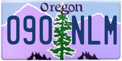 OR license plate 090NLM