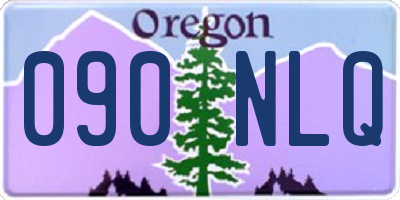 OR license plate 090NLQ