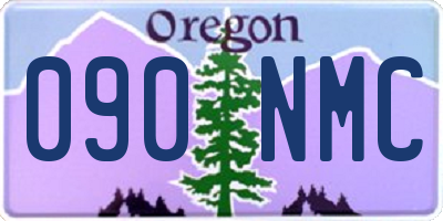 OR license plate 090NMC
