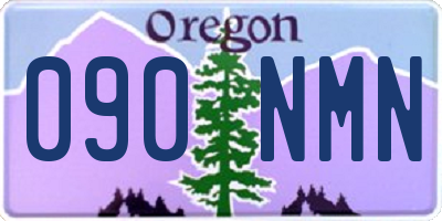 OR license plate 090NMN
