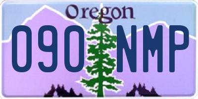 OR license plate 090NMP