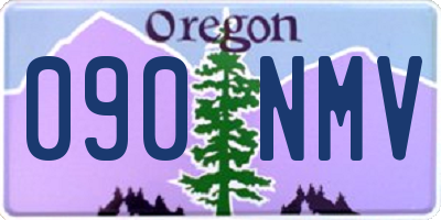 OR license plate 090NMV