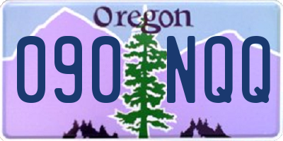 OR license plate 090NQQ