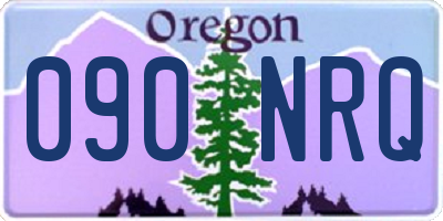 OR license plate 090NRQ