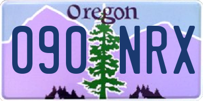 OR license plate 090NRX
