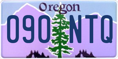 OR license plate 090NTQ