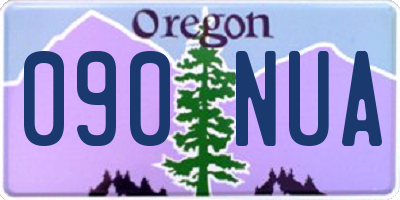 OR license plate 090NUA
