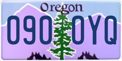 OR license plate 090OYQ