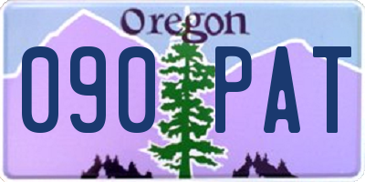 OR license plate 090PAT