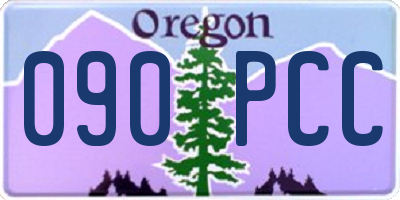 OR license plate 090PCC