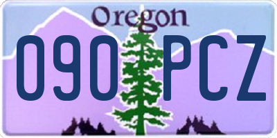 OR license plate 090PCZ