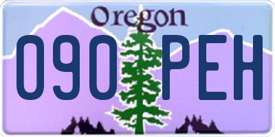 OR license plate 090PEH