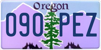 OR license plate 090PEZ