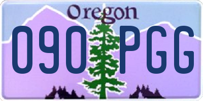 OR license plate 090PGG