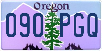 OR license plate 090PGQ