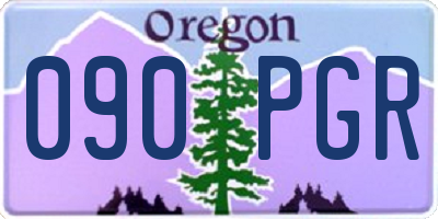 OR license plate 090PGR