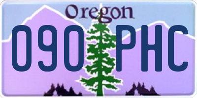OR license plate 090PHC