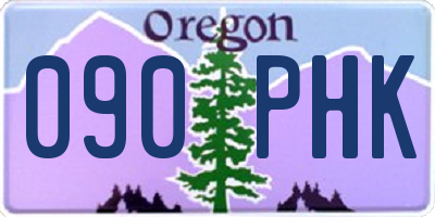 OR license plate 090PHK