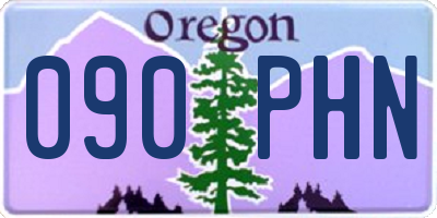 OR license plate 090PHN