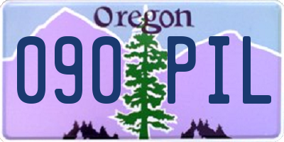 OR license plate 090PIL