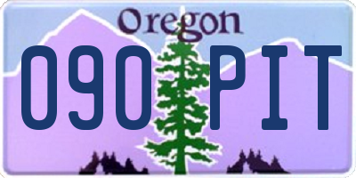 OR license plate 090PIT