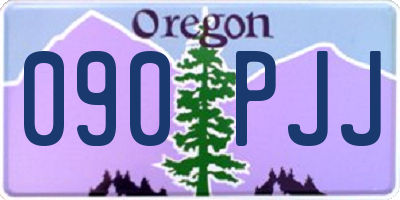 OR license plate 090PJJ