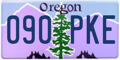 OR license plate 090PKE
