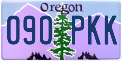 OR license plate 090PKK