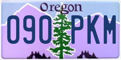 OR license plate 090PKM