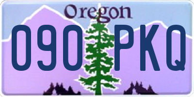 OR license plate 090PKQ