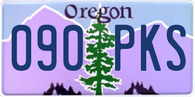 OR license plate 090PKS