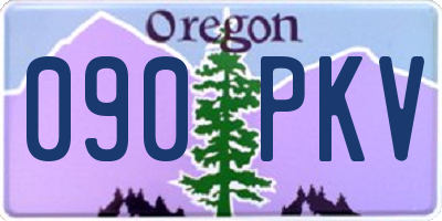 OR license plate 090PKV