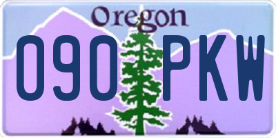 OR license plate 090PKW