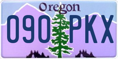 OR license plate 090PKX