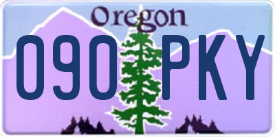 OR license plate 090PKY