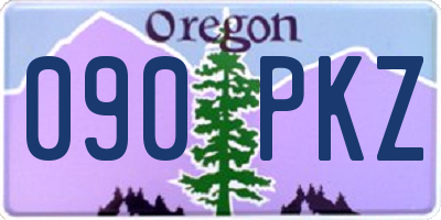 OR license plate 090PKZ