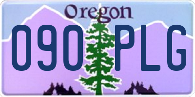 OR license plate 090PLG