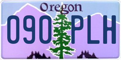 OR license plate 090PLH