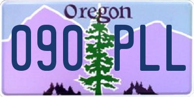 OR license plate 090PLL