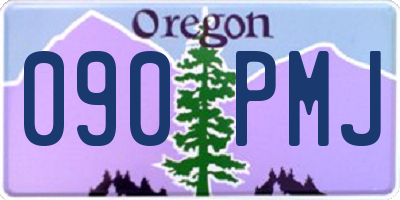 OR license plate 090PMJ