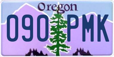 OR license plate 090PMK