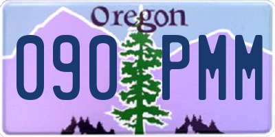 OR license plate 090PMM