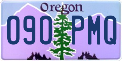 OR license plate 090PMQ