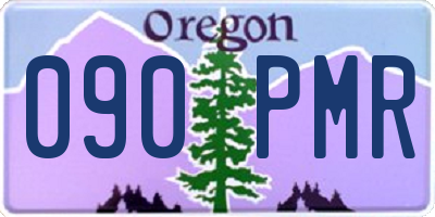 OR license plate 090PMR
