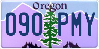 OR license plate 090PMY