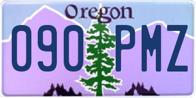 OR license plate 090PMZ